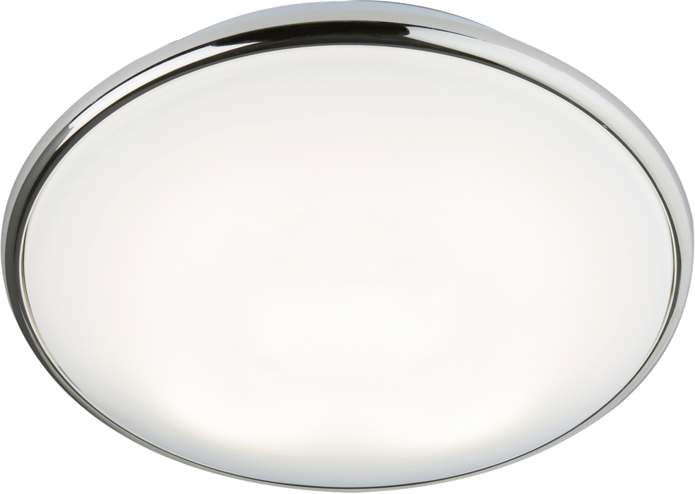 IP20 38W 2D HF Bulkhead with Opal Diffuser and Chrome Base