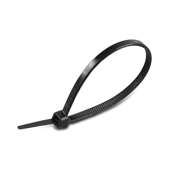 CABLE TIE 2.5*150mm BLACK (FLAMABILITY MATERIAL RATING - UL94-V2) 100PCS/PACK