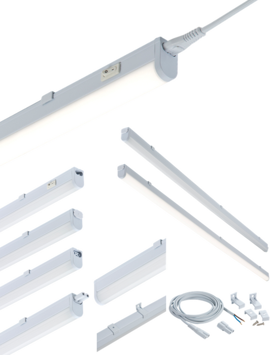 230V 7W LED Linkable Striplight 4000K (395mm)