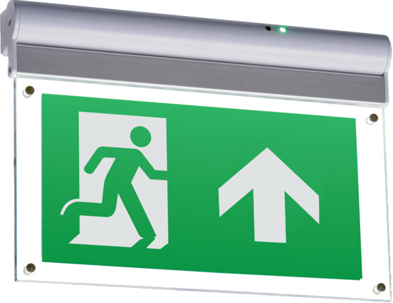 230V 4W LED Self-Test Exit Sign