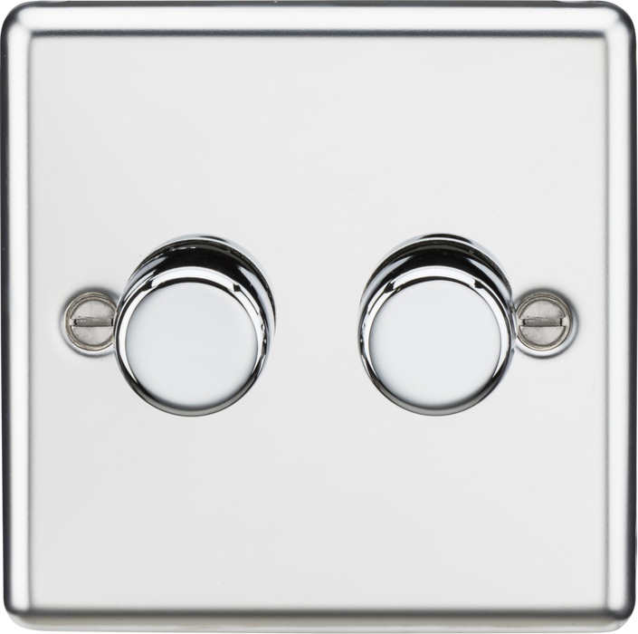 2G 2-way 10-200W (5-150W LED) Intelligent dimmer - Polished Chrome