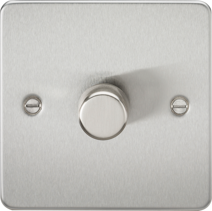 1G 2-way 10-200W (5-150W LED) Intelligent dimmer - Brushed Chrome