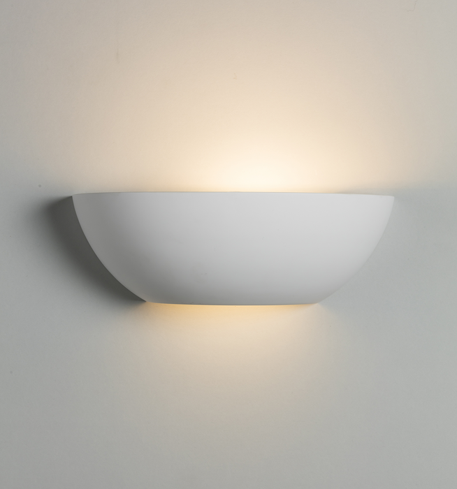 230V E14 40W Up and Down Plaster Wall Light