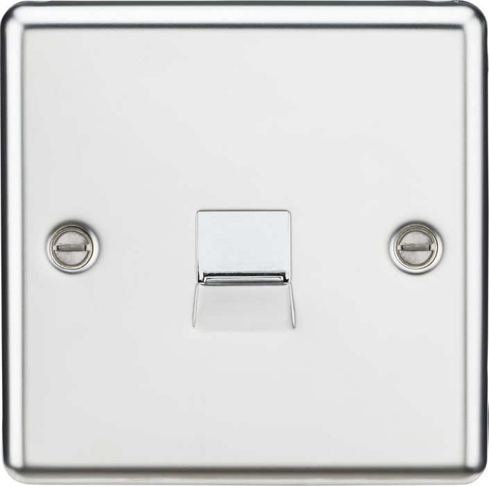 Telephone Master Outlet - Polished Chrome