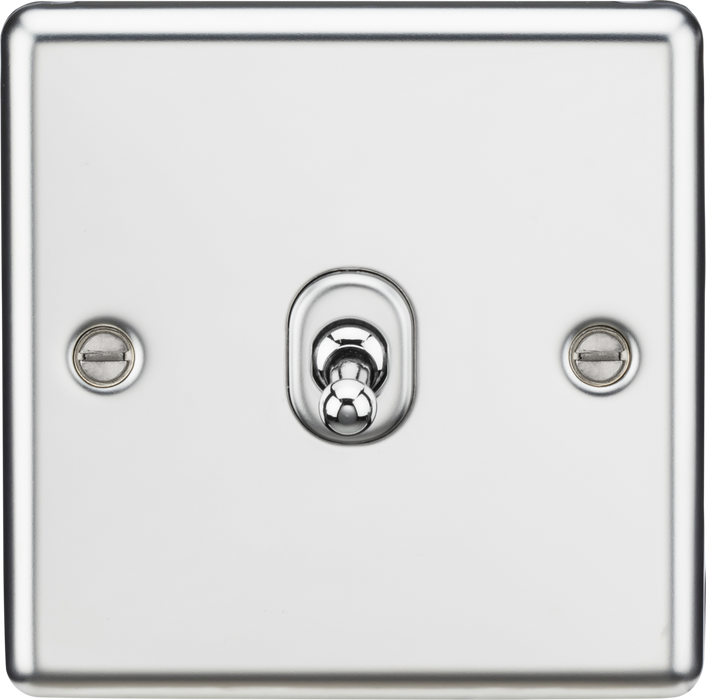 10AX 1G 2-way Toggle Switch - Polished Chrome