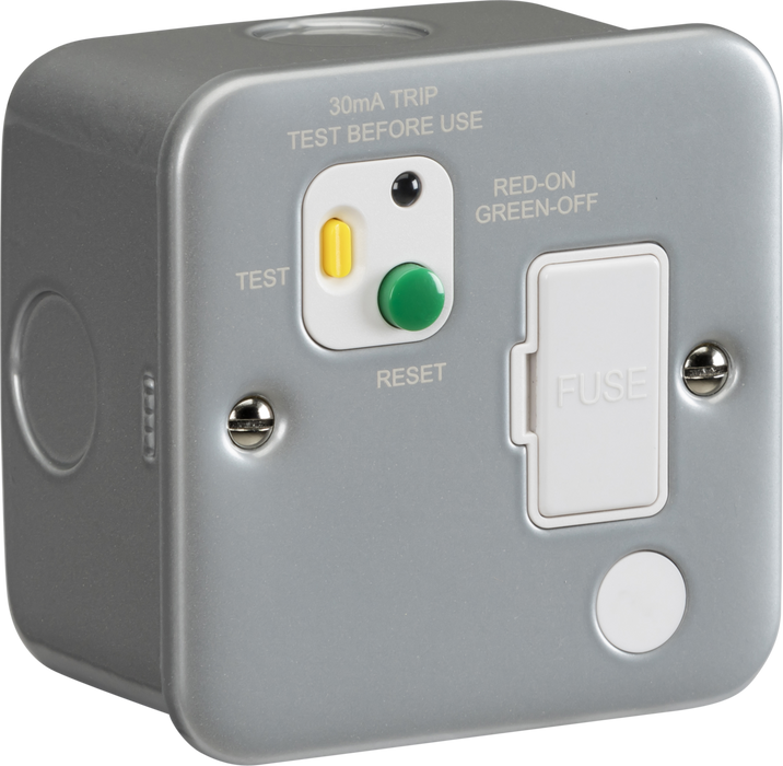 13A RCD Fused Spur Unit (Type A) - 30mA