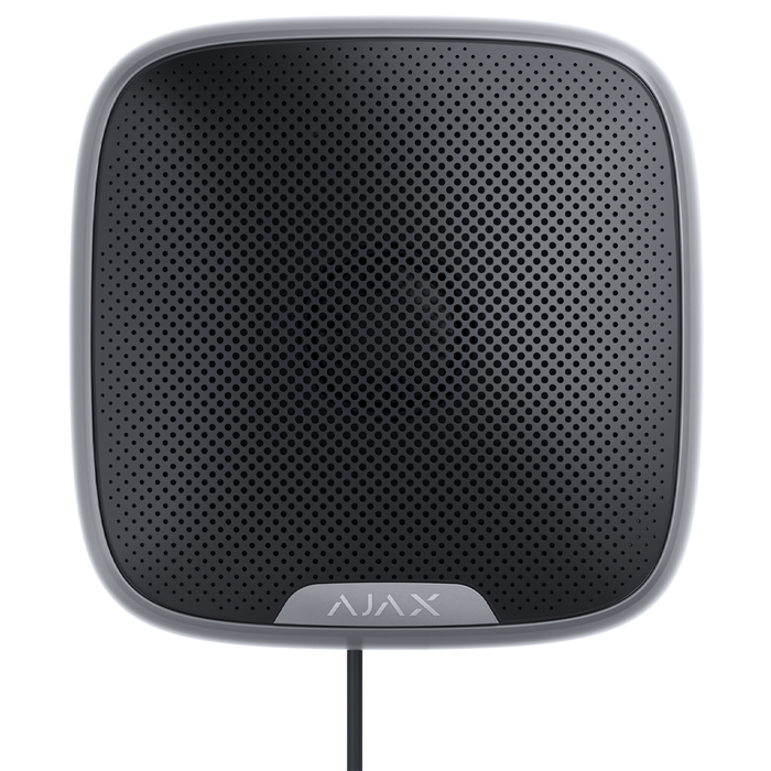 AJAX FIBRA StreetSiren Outdoor Siren - Black