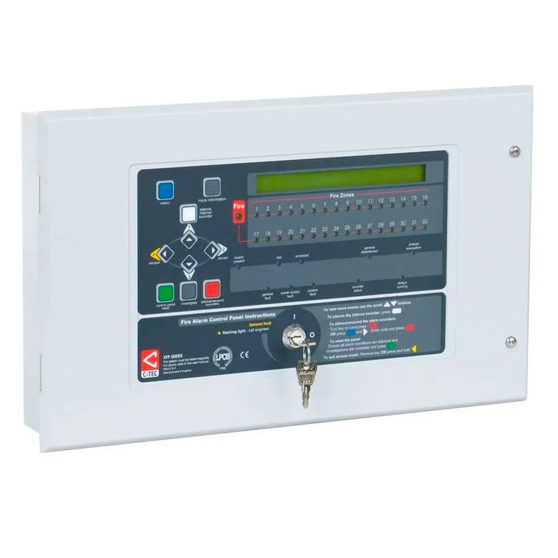 C-TEC XFP 2 Loop 32z Apollo XP95/Discovery Protocol Fire Panel — Derby ...