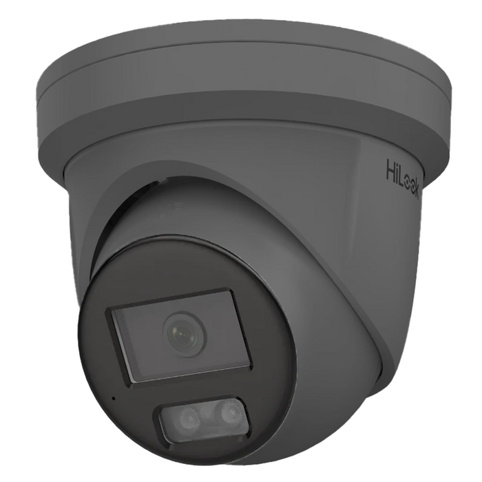 HiLook by Hikvision HD-IP ColorVu 5MP 30m Turret Audio 2.8mm - Grey