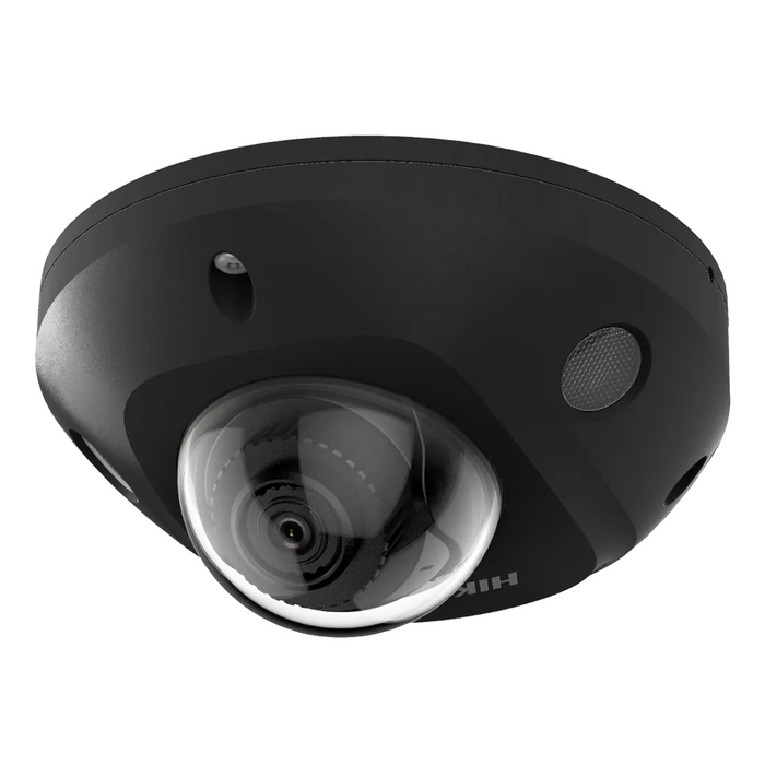 Hikvision HD-IP 4MP Acusense 10m Mini Vandal With Audio 2.8mm - Black