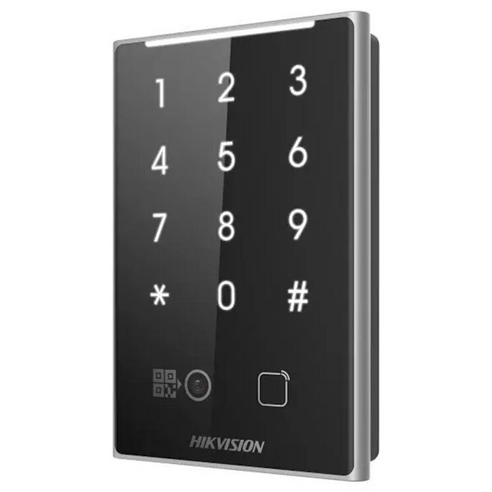 Hikvision Mifare Card Reader with Keypad and QR Code