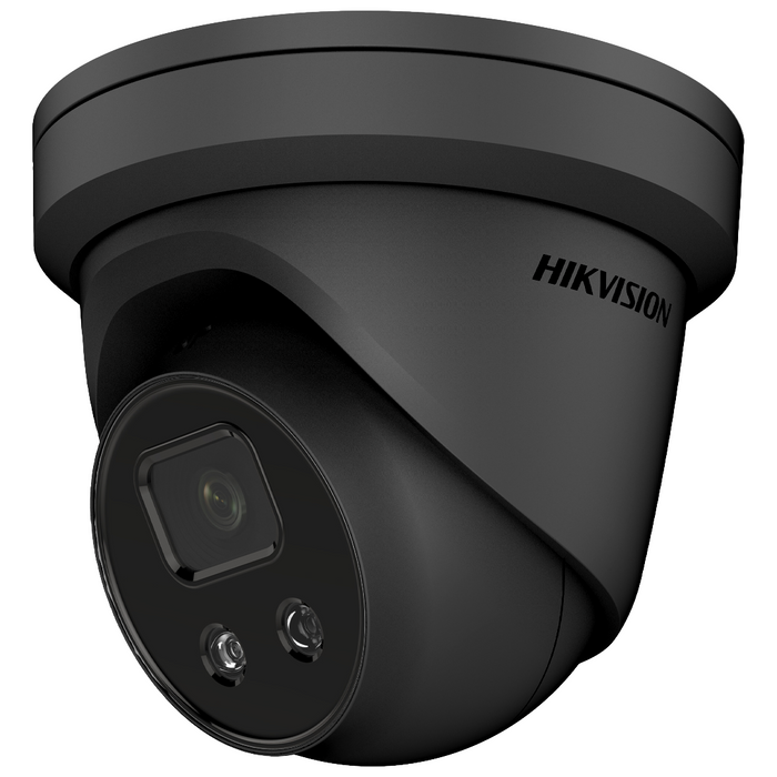 Hikvision HD-IP Acusense 4MP 30m Turret Audio 2.8mm - Black