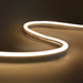Image of NimbusFlex® CCT Adjustable LED Rope Light in an S-shape on a flat surface showing daylight illumination.