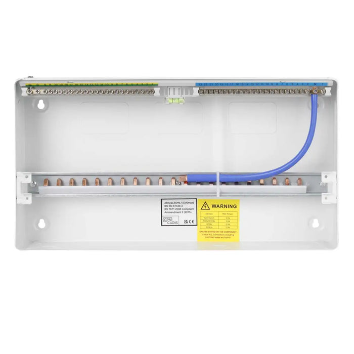 Lumo 22 Way Metal Clad Consumer Unit (Empty)