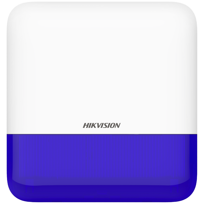 Hikvision AX Pro External Wireless Alarm Sounder - Blue