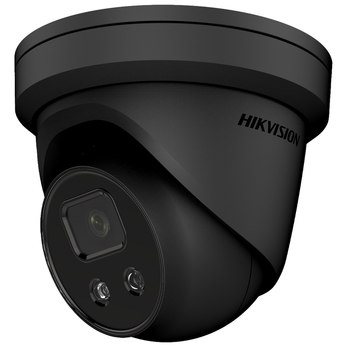 Hikvision HD-IP Acusense 8MP 30m Turret Sou/Stro 2.8mm - Black