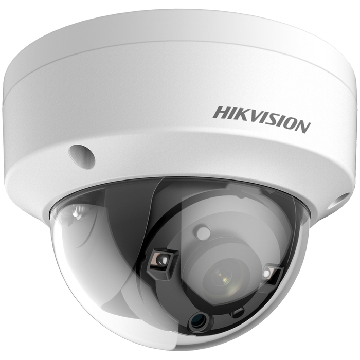 Hikvision POC Turbo TVI 5MP 20m Vandal Dome 2.8mm