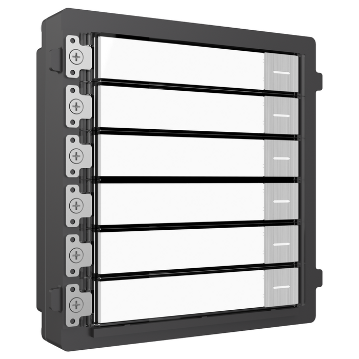 Hikvision 6 Name Tag Module - SSteel