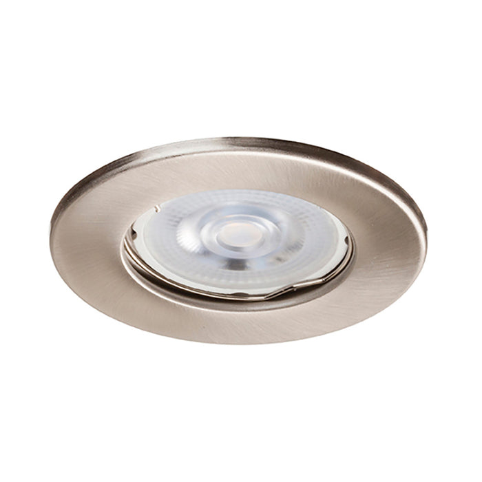 Hoop GU10 Downlight Fixed Satin Chrome