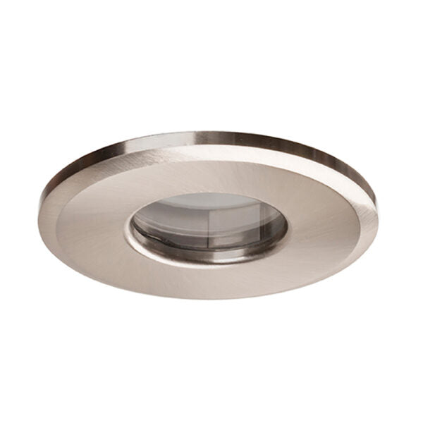 Hoop Plus GU10 Downlight IP65 Satin Chrome