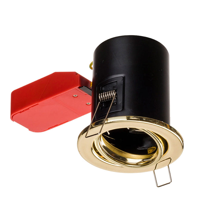 Ignis GU10 Downlight Tilt Brass