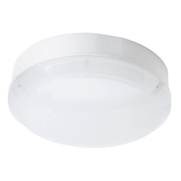 Polo Combi 230V 13W IP65 Multi-Use Bulkhead with Selectable Wattage and CCT, Multiple Trims, Microwave sensor and 3h Maintained Emergency