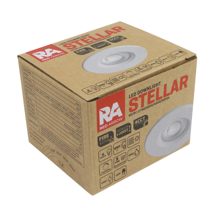 Stellar Fire-Rated CCT Adjustable LED Downlight