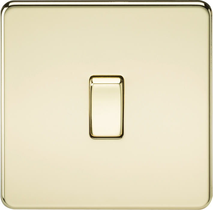 10AX 1G Intermediate Switch - Polished Brass