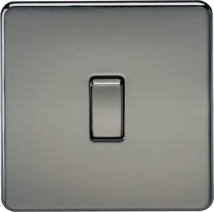 20A 1G DP Switch - Black Nickel