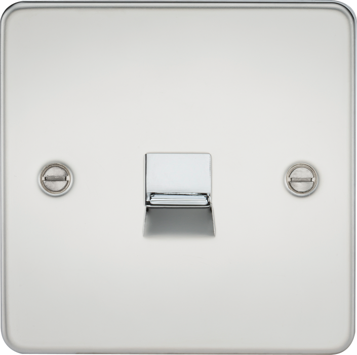 Telephone Extension Outlet - Polished Chrome