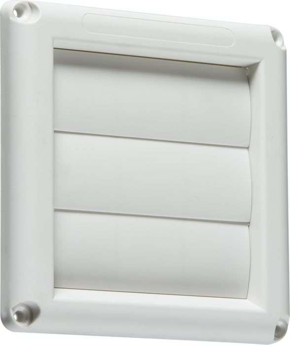 100mm/4 inch Gravity Shutter - White