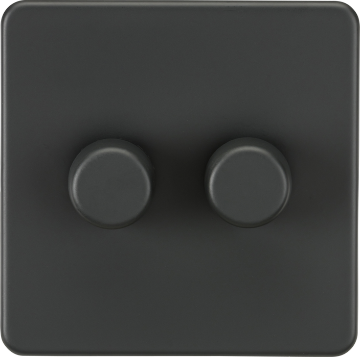 2G 2-way 10-200W (5-150W LED) Intelligent dimmer - Anthracite