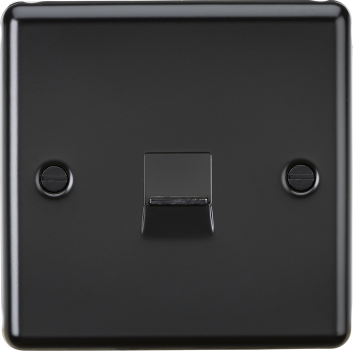 Telephone Extension Outlet - Matt Black