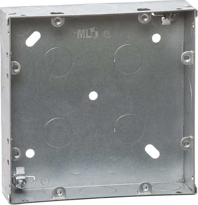 6-8G 35mm galvanised steel box