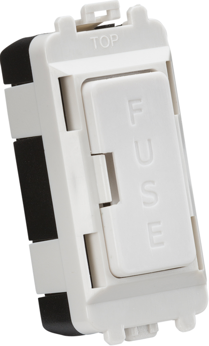 13A fused module - white