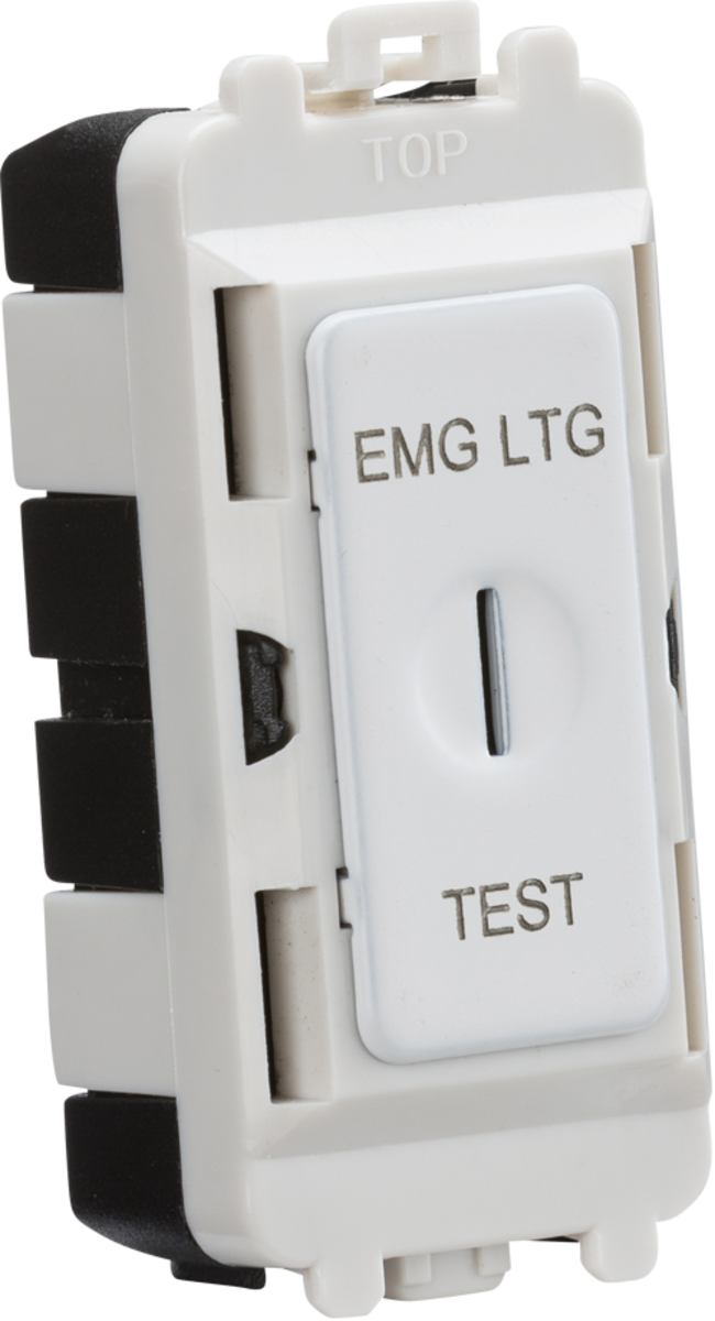 20AX 2 way SP key module (marked EMG LTG TEST) - matt white — Derby ...
