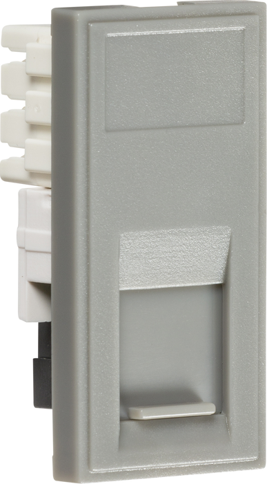 RJ11 Outlet Module 25 x 50mm (IDC) - Grey — Derby Firelec Ltd