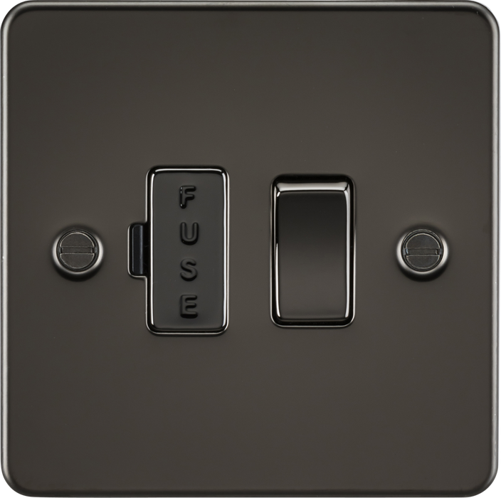 13A Switched Fused Spur Unit - Gunmetal