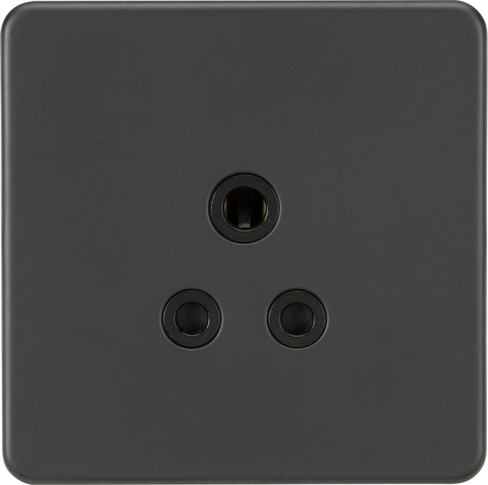 5A Unswitched Socket - Anthracite