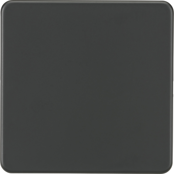 1G Blanking Plate - Anthracite