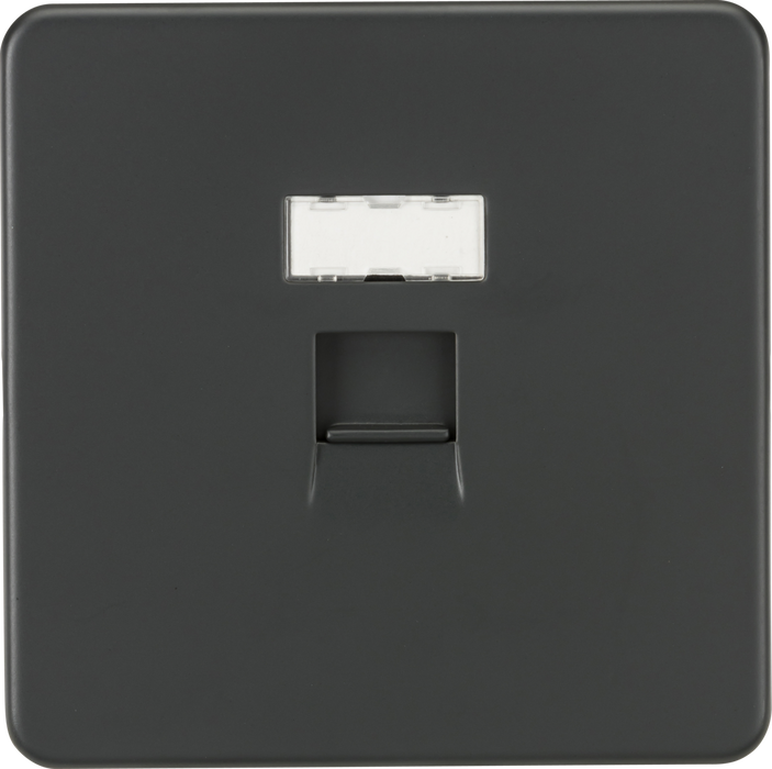 RJ45 Network Outlet - Anthracite