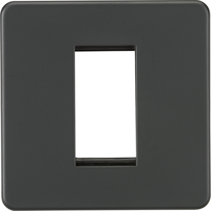 1G Modular Faceplate - Anthracite