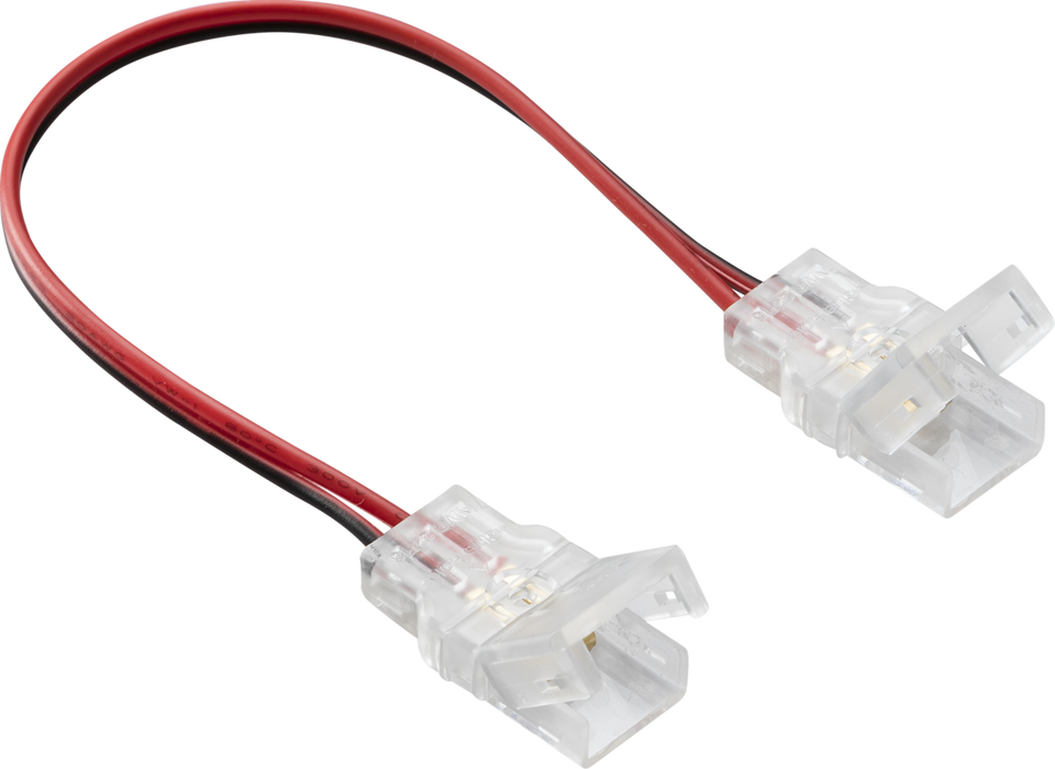 12V / 24V IP65 LED Flex Strip to Strip 150mm Connector - Single Colour