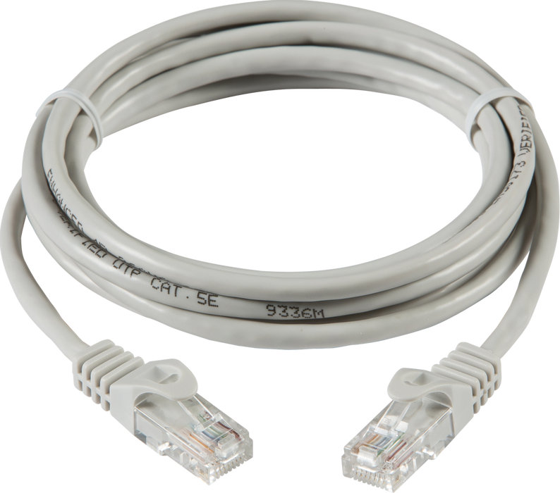 10m UTP CAT5e Networking Cable - Grey