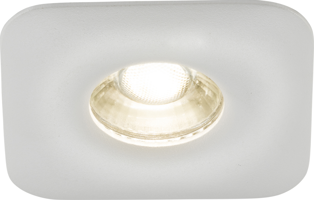 Odina Single Fixed Square Downlight White